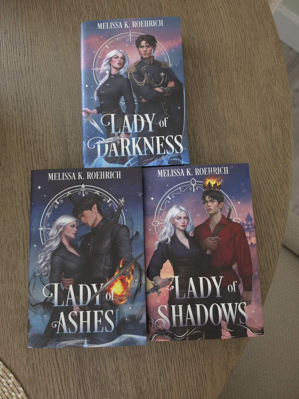 Melissa K. Roehrich — Lady of Darkness / Ashes / Shadows (Set)